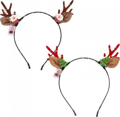 Donegal Christmas Hair Accessories Christmas Headband Fa-5744 1 Piece 2 Patterns