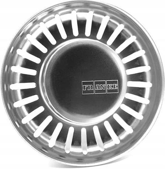 Franke Sifon Dublu Pentru Chiuvetă Cu Ieșire 8mm Argintiu