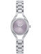 Women's Watch Battery with Stainless Steel Bracelet Silver