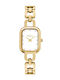 Women's Watch Battery with Gold Stainless Steel Bracelet