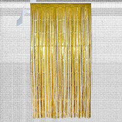 Teka Hängendes Ornament für Party in Goldfarbe 100cm