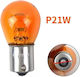 Satz 2Stück Autolampen R21w 12V Gelbes Licht Jn-07109 Rl16977