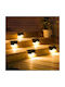 Proiector Lămpi Decorative Pentru Masă LED Alb Cald Apus De Soare 4 Buc 7.9x5 Cm