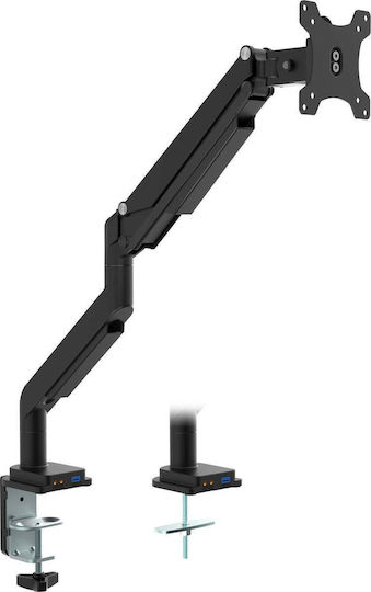 InLine Βάση Γραφείου Οθόνης έως 32" με Βραχίονα (23158B)