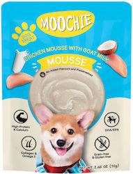 Moochie Nasses Hundefutter in Beutel mit Huhn und Lachs 70gr Moochie Nasses Hundefutter in Beutel mit Huhn und Lachs 70gr