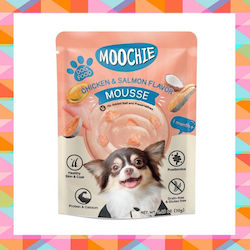 Moochie Moochie Nasses Hundefutter mit Huhn und Lachs 70g Moochie Moochie Nasses Hundefutter mit Huhn und Lachs 70g