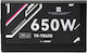 Thermalright TB650 rev. 3.0 650W Negru Sursă de Alimentare pentru Calculator Complet Modular 80 Plus Bronze