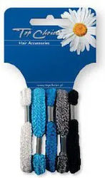 Top Choice Set Hair Scrunchies 5 Pieces Random Selection