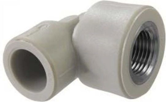 KAN-therm Γωνία Σωλήνα Πολυπροπυλενίου 1/2" Θηλυκό 16mm 04104616