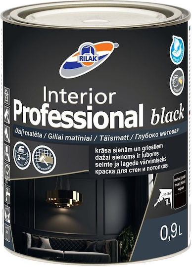 Rilak Acryl Wasser 0.9l Schwarz Matt