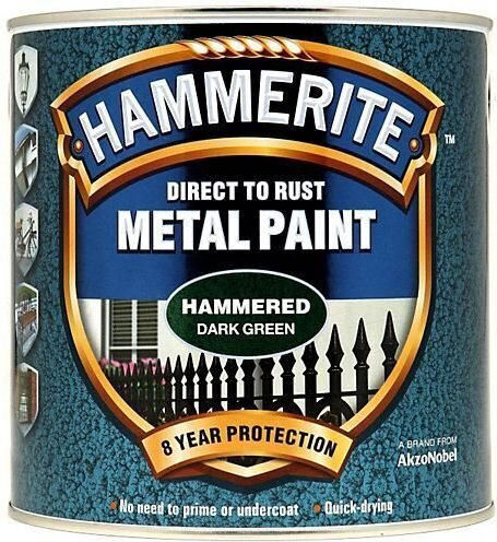 Hammerite Антикорозионно 0.75lt Дълбоко Зелено Ковано