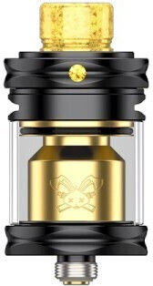 Hellvape Dead Rabbit E-Zigarette Verdampfer-Tank RTA 3.5ml 23.5mm Schwarzes