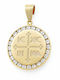 Daskalakis Kinder Amulette Daskalakis Konstantin-Münze aus Gold 14K 56713