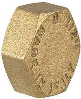 Tdm Brass Brass Cap 3/4 V