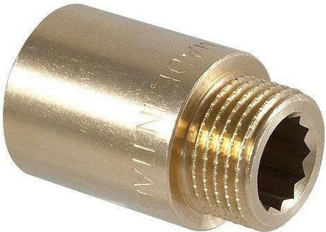 TDM brass Male Brass Pipe Connection 1/2" 50.8mm