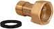TDM brass Pipe Connection 3/4" 3mm