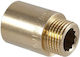 TDM brass Brass Pipe Connection 3/4" 101.6mm