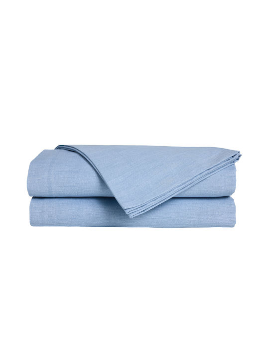Das Home 5447 5447 Чаршаф Единичен 170x260см. Blue