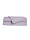 Das Home 5449 Bed Sheet King Size Fitted 160x200+35cm Lilac