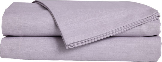 Das Home Bed Sheet Super King 240x260cm Lilac