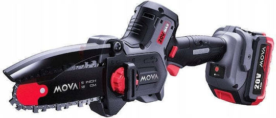 Mova Battery Pruning Chainsaw 1x2Ah Brushless 20V 1.1kg with 12cm Blade