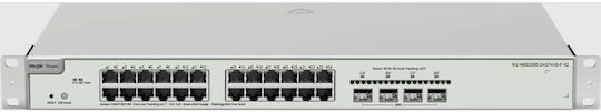 Ruijie RG-NBS3200-24GT4XS-P-V2 Managed L2 PoE Switch με 24 Θύρες Gigabit (1Gbps) Ethernet