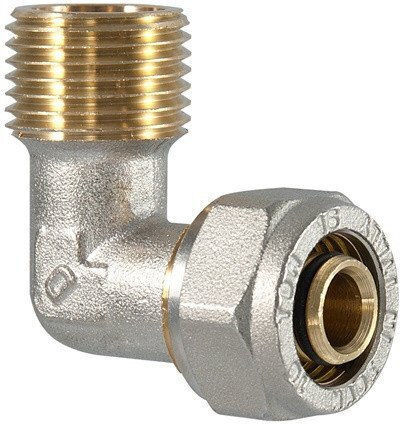 TDM brass Ореихалкова Връзка За Многослойна Тръба 3/4" / 2" 101.6мм