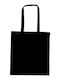 Памучна Чанта Tote U-bag Salvador Дълги Дръжки 220g/m² – 10l Черна