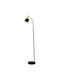 Domoletti Floor Lamp H153xW20cm with E27 Bulb Base Black