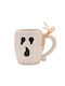 Keramiktasse Weiß