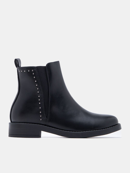 Luigi Wildleder Damen Stiefeletten Schwarz
