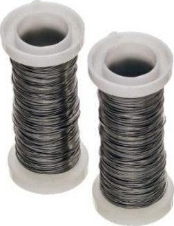 Brewis Metal Wire for Jewelry Silver Set 2pcs