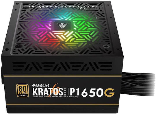 Kratos P1 650W Μαύρο Τροφοδοτικό Υπολογιστή Full Wired 80 Plus Bronze