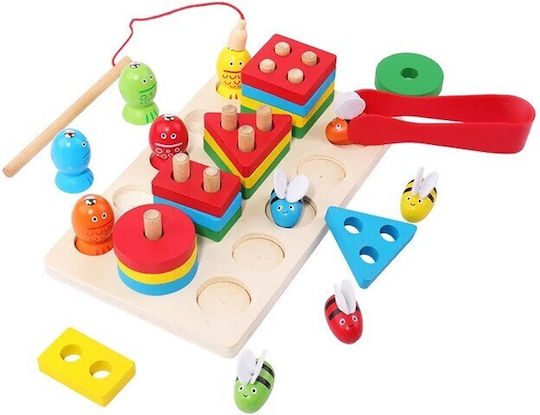 Montessori Εκπαιδευτικό Παιχνίδι από Ξύλο για 6+ Ετών