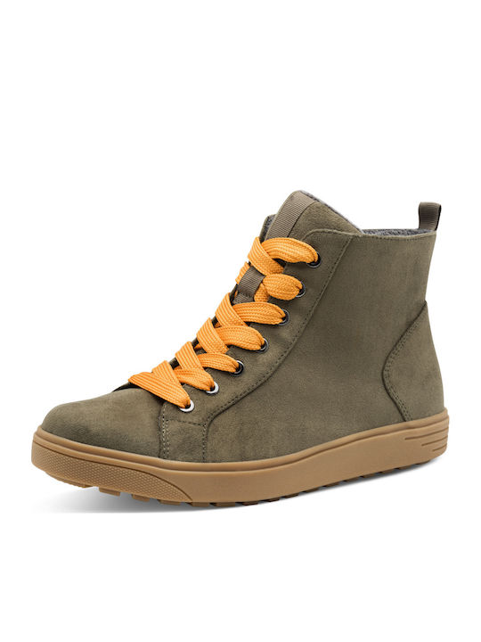 Jana Women's Ankle Boots Khaki
