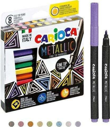 Carioca Carioca Acryl Zeichenstifte Set 8 Farben