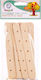 Astra Wooden Sticks 150x18x1.6mm 5 Holes Creativo 15 Pieces