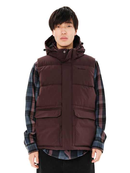 Emerson Без Ръкав Яке Puffer Водоустойчиво Chocolate Brown