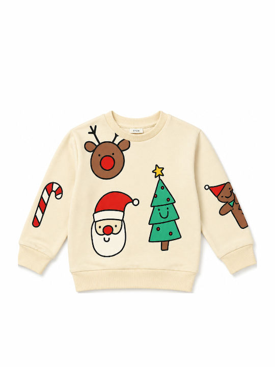 Trax Kids Sweatshirt Cream