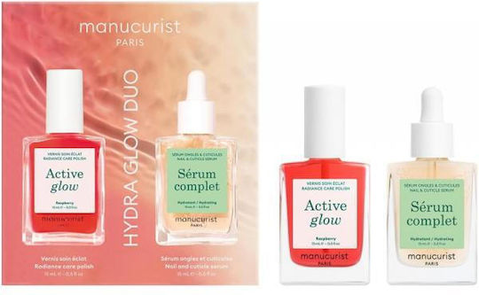 Manucurist Hydra Glow Duo Комплект за грижа за нокти и кожички