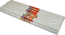 Schemat Karton 10 Blätter 50x200cm Weiß