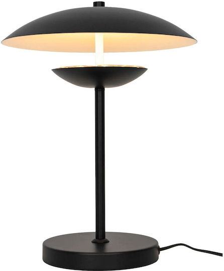 Domoletti Tischlampen Für E14 Fassung Mit Schwarzem Hut Und Basis