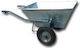 Metallic Two-Wheeled Garden Cart 160lt