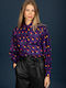 Long Sleeve Women's Shirt Purple