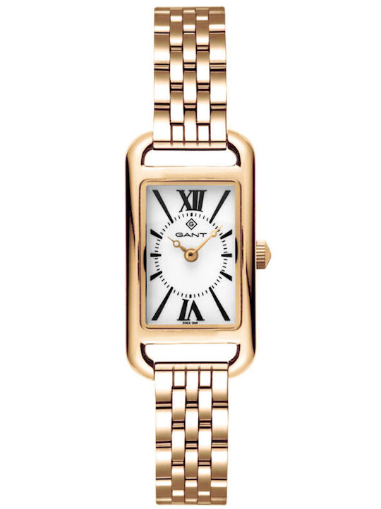 Gant Duval Women's Battery Watch with Gold Stainless Steel Bracelet