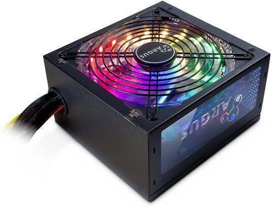 Inter-Tech Argus RGB-500 Ii 500W Schwarz Netzteile Voll Verkabelt 80 Plus Bronze
