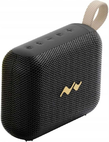 TPEAK S1mini Waterproof Bluetooth Speaker 6W with Battery Life up to 25 Hours Black