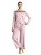 Infiore Winter Women's Pyjamas Set Soft Pink