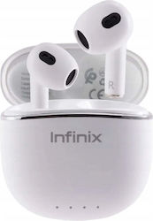 Infinix Buds Lite XE23 Bluetooth Kopfhörer mit Schweißbeständigkeit und Ladekoffer Weiß Infinix Buds Lite XE23 Bluetooth Kopfhörer mit Schweißbeständigkeit und Ladekoffer Weiß