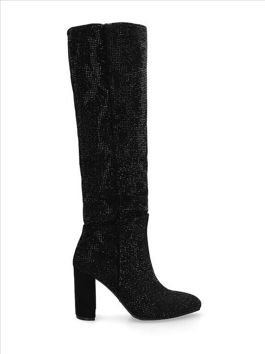 Krystal Damenstiefel Schwarz